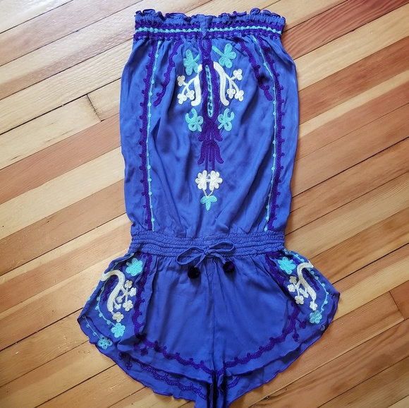 poupette st barth Pants - ⚠️24 HOUR SALE⚠️ 🎉🎉HP🎉🎉 Embroidered Romper
